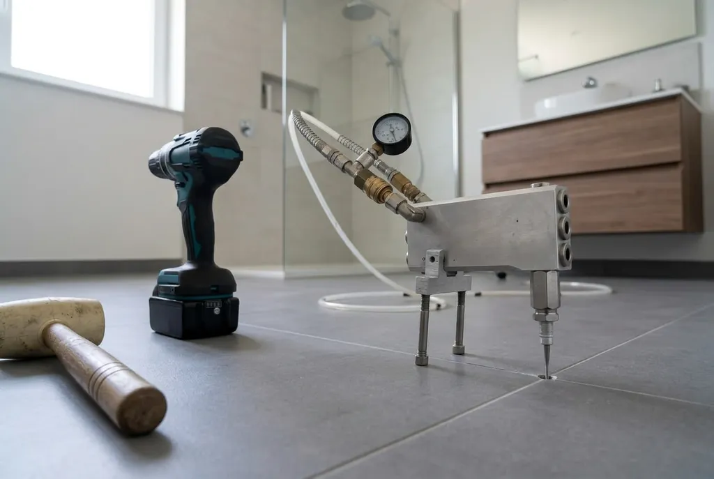 Kitbedrijf Cothen – holle tegels injecteren
